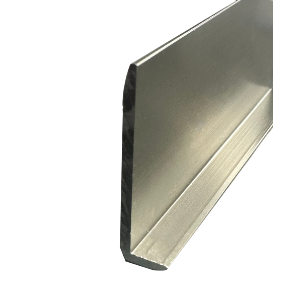 CL902,Brushed Nickel, 1/4" Aluminum L MOLDING Extrusion